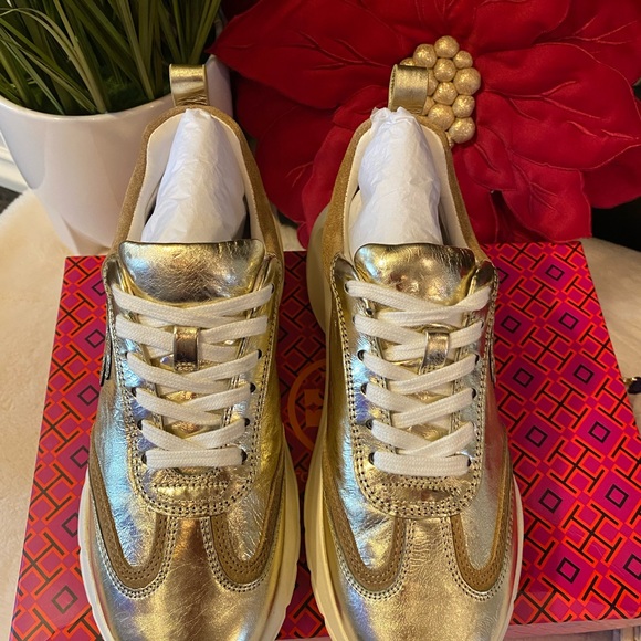 TORY BURCH GOOD LUCK TRAINER SNEAKER - Picture 4 of 11